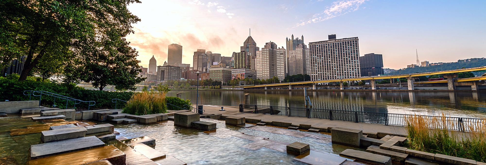 Skyline of the city of Pittsburgh