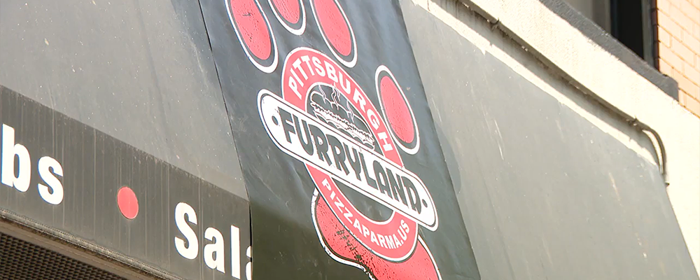 Store front reading "Furry Land"